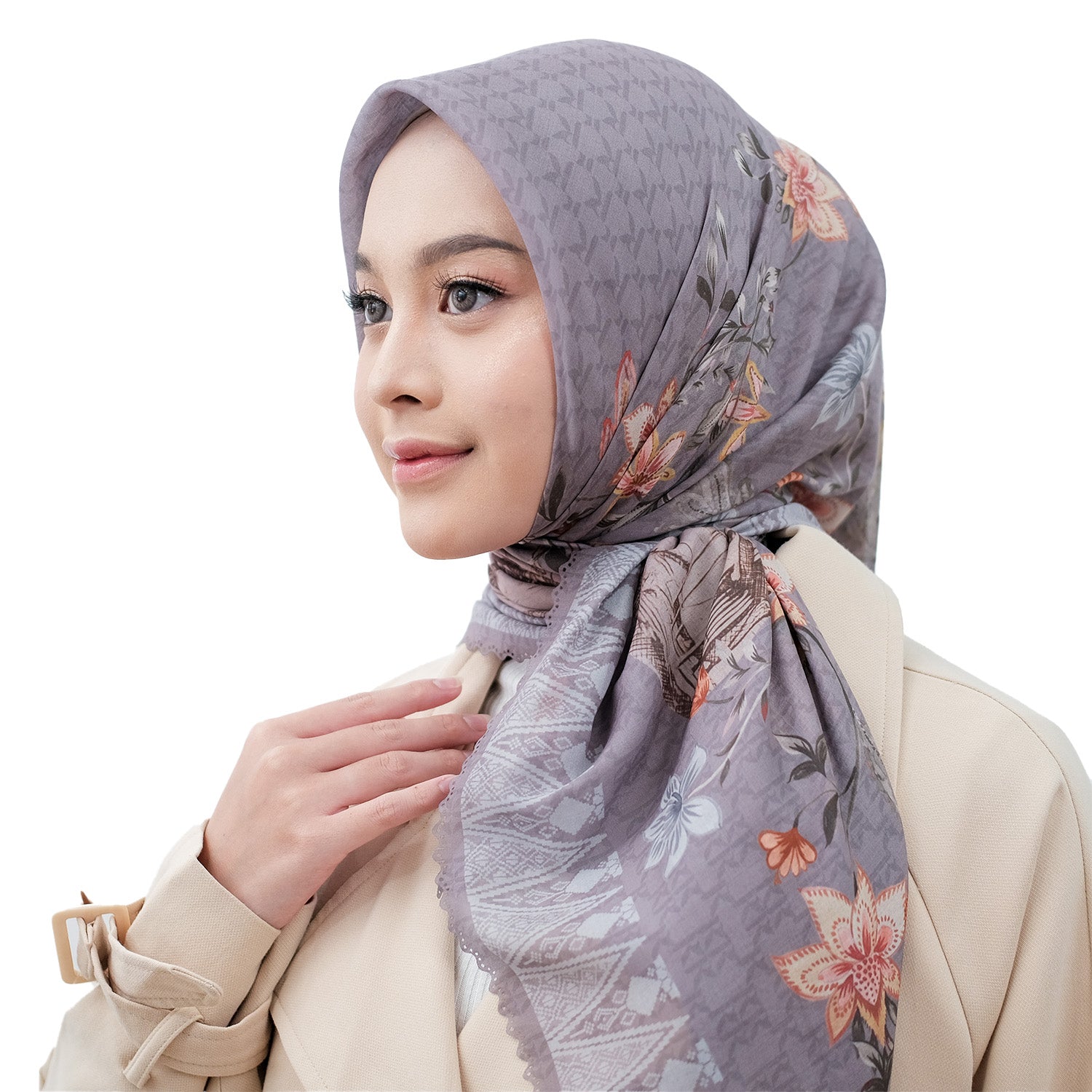 Nada - Scarf Voal - Grey