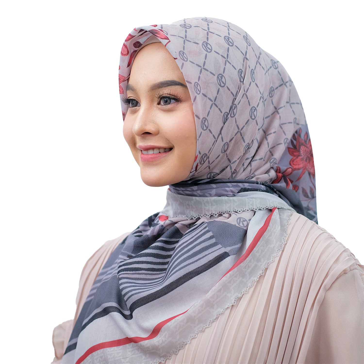 Vardha - Scarf Voal - Grey